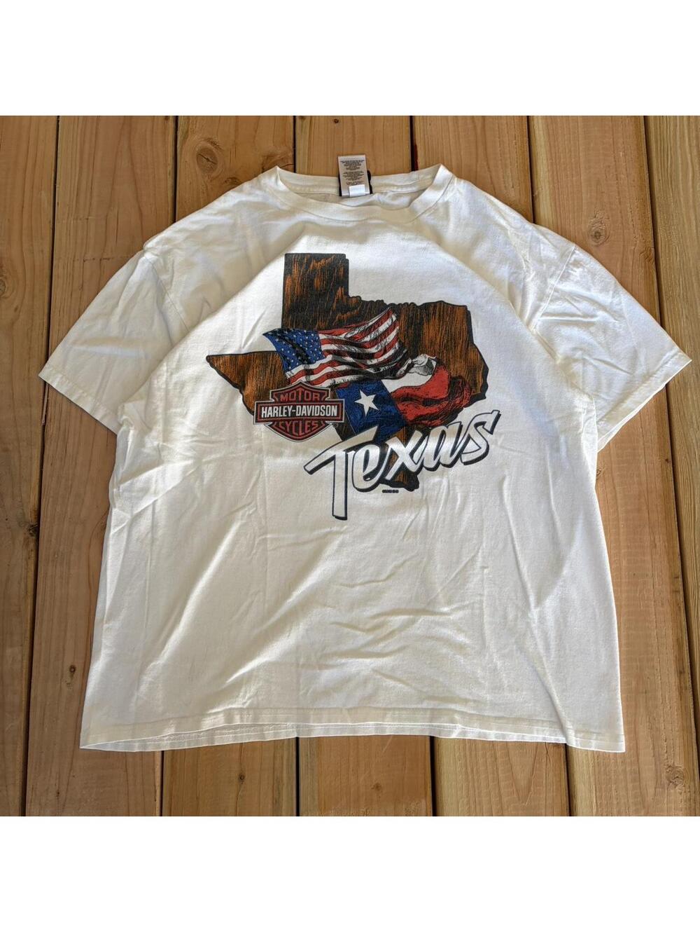 2019 White Harley Davidson Texas tee
